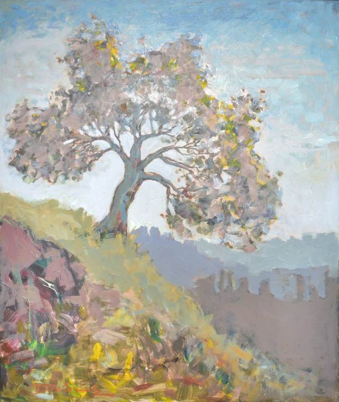 Baum in Landschaft XII von Thomas Steinmetz