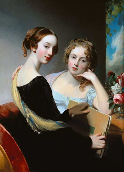 Portrait of the McEuen sisters von Thomas Sully