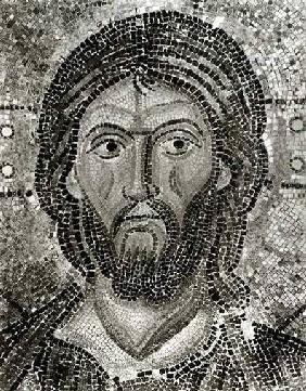 Head of Christ from the Zoe Panel, from 'The Mosaics of Hagia Sophia at Istambul'