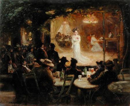An Open Air Concert, Paris von Thomas William Morley
