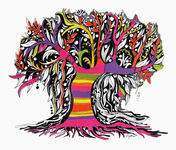 Lebensbaum
 von Brigitte Thonhauser-Merk