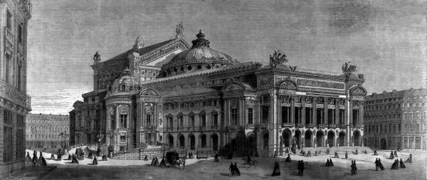 Paris, Opéra(Garnier),Modellansicht,1865 von Thorigny Felix