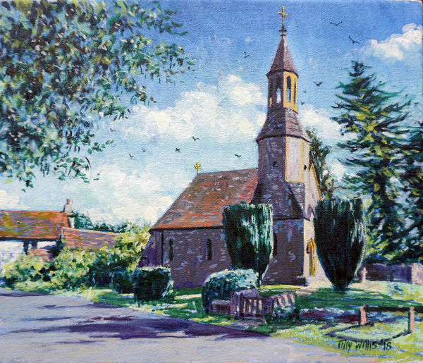 Village Church von Tilly  Willis