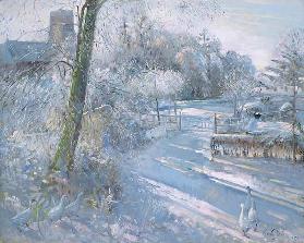 Hoar Frost Morning, 1996 (oil on canvas) 