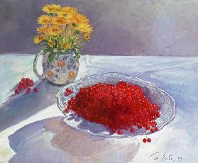 Still Life with Redcurrants and Marigolds, 1991 
