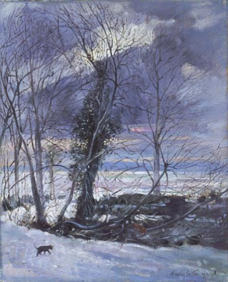 Winter Hunters, 1991  von Timothy  Easton