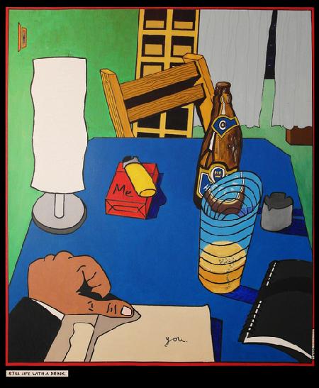 Still life with a drink 2001