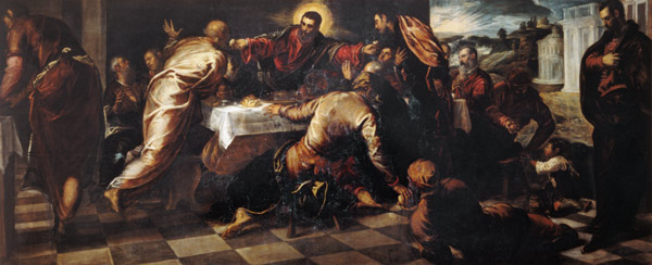 The Supper at Emmaus von Tintoretto (eigentl. Jacopo Robusti)