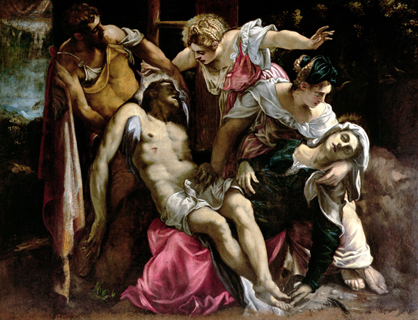 Deposition from the Cross von Tintoretto (eigentl. Jacopo Robusti)