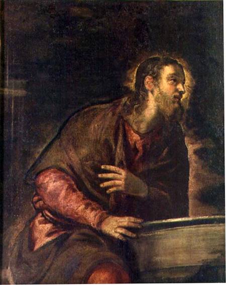 Christ at the Well von Tintoretto (eigentl. Jacopo Robusti)