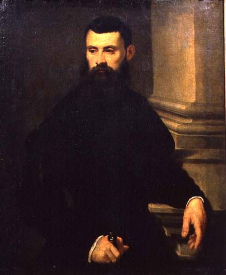 Portrait of a Man von Tintoretto (eigentl. Jacopo Robusti)
