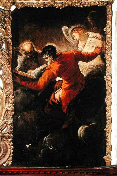 Saint Luke and Saint Matthew von Tintoretto (eigentl. Jacopo Robusti)