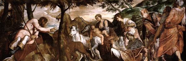 St. Roch and the Beasts of the Field von Tintoretto (eigentl. Jacopo Robusti)