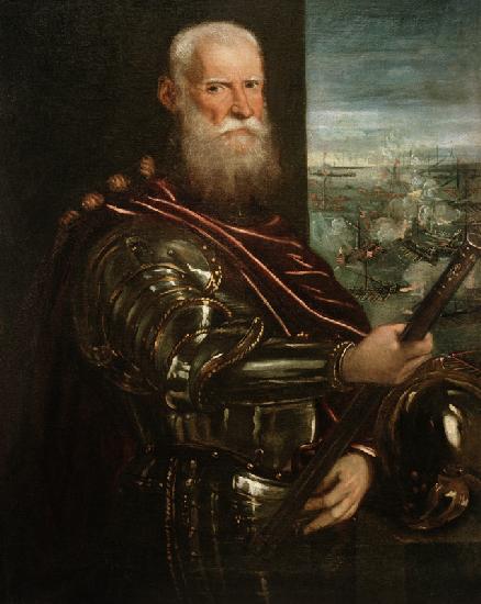 Portrait of Sebastiano Vernier (d.1578) Commander-in-Chief of the Venetian forces in the war against c.1571