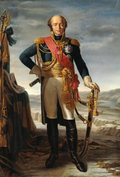 Portrait of Louis Nicolas Davout (1770-1823) Prince of Eckmuhl von Tito Marzocchi de Belluci