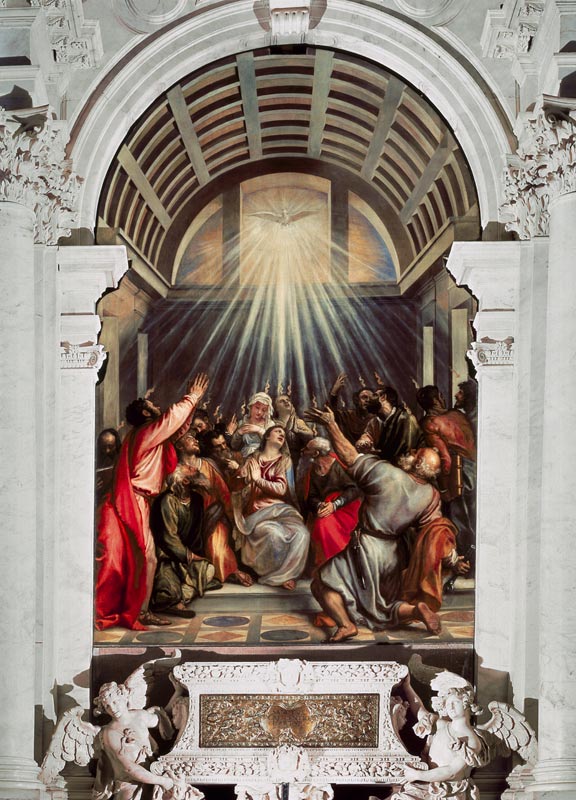 Pentecost von Tizian (Tiziano Vercellio/ Titian)