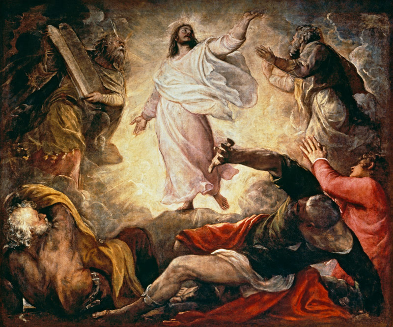 Verklaerung Christi von Tizian (Tiziano Vercellio/ Titian)