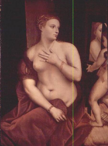 Venus in Front of the Mirror von Tizian (Tiziano Vercellio/ Titian)