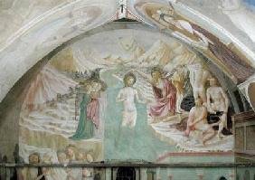 The Baptism of Christ, from the Cycle of the Life of St. John the Baptist