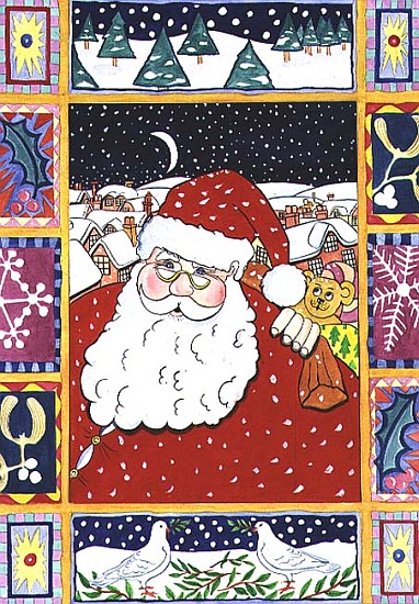 Father Christmas (w/c)  von Tony  Todd