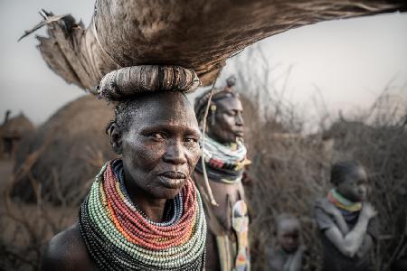 Frauen des Nyangatom-Stammes
