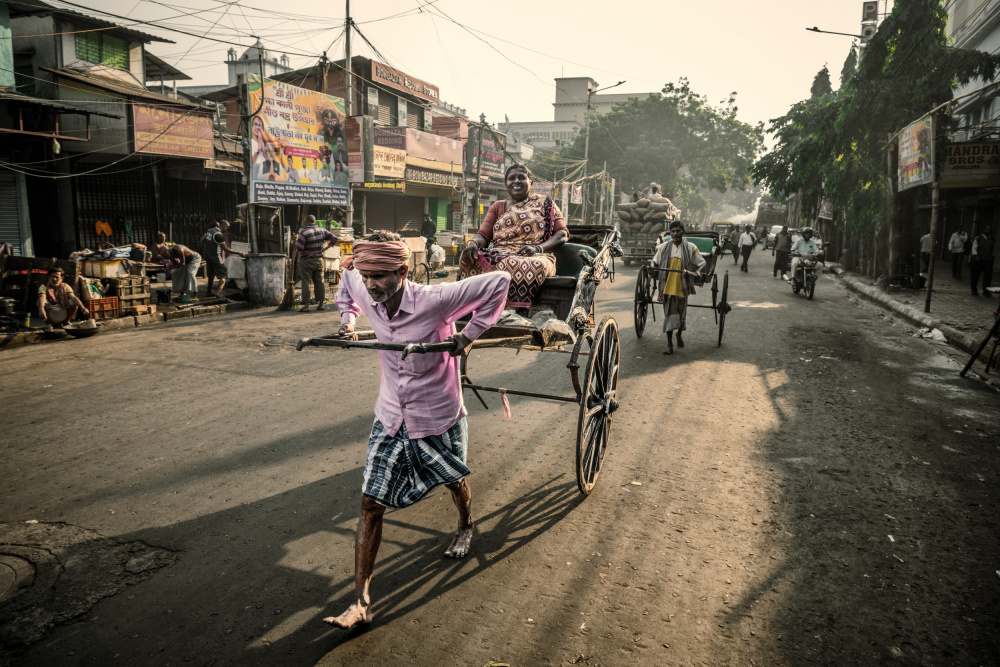 Straßen von Kalkutta von Trevor Cole