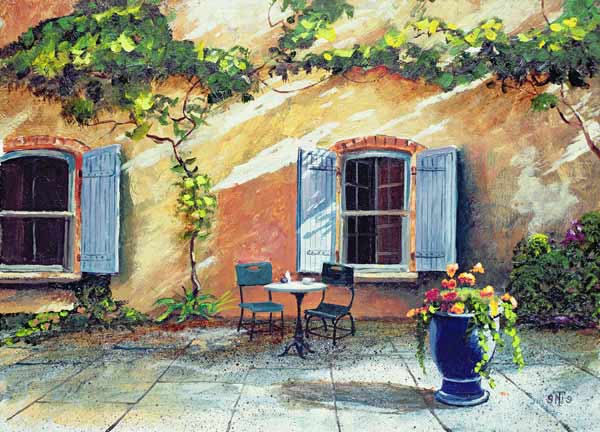 Shuttered Windows, Provence, France von Trevor  Neal