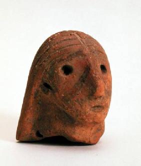 Head of a female figurine, Krinichki 4th millen