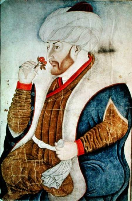 Portrait of Sultan Mehmet II (1432-81) von Turkish School