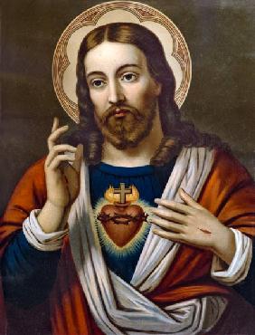 Herz-Jesu-Bild 19. Jh.