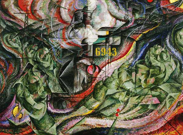 States of Mind I: The Farewells von Umberto Boccioni