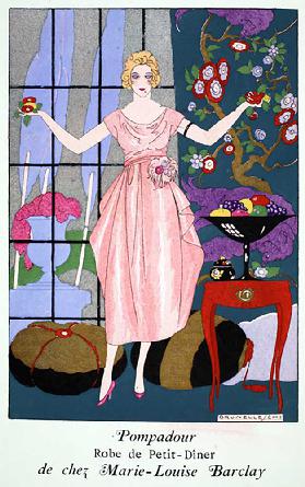 Pompadour - Robe de Petit-Diner von Marie-Louise Barclay, 1919-21 1919