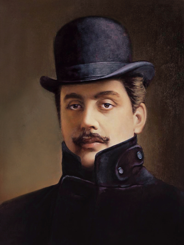 Giacomo Puccini (1858-1924) von Unbekannter Künstler