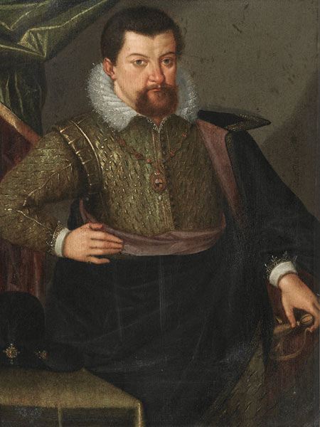 Porträt von Kurfürst Johann Georg I. von Sachsen (1585-1656) von Unbekannter Künstler