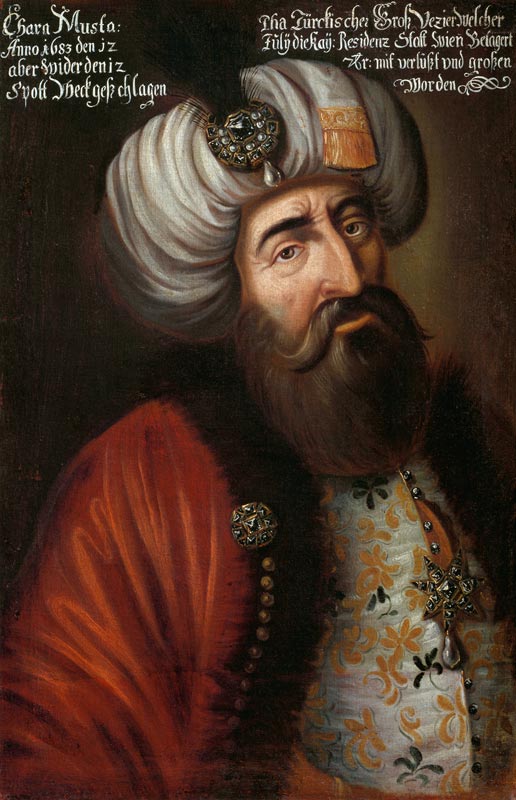 Kara Mustafa Pascha, Großwesir des Osmanischen Reiches von Unbekannter Künstler