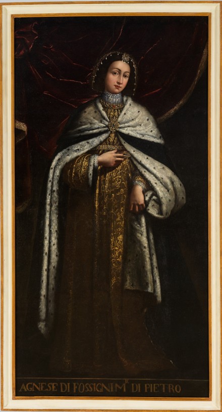 Agnes von Faucigny, Frau des Peter II. von Savoyen von Unbekannter Künstler