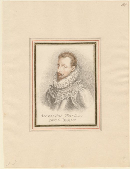 Alessandro Farnese (1545–1592), Herzog von Parma von Unbekannter Künstler