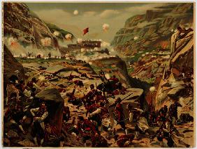 Balkankrieg. Kämpfe bei Tarabosh 1912
