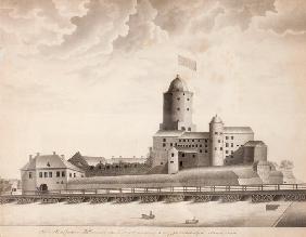 Blick auf die Burg Wyborg