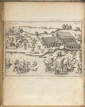 Buenos Aires (Aus "Vera historia..." von Ulrich Schmidel) 1599