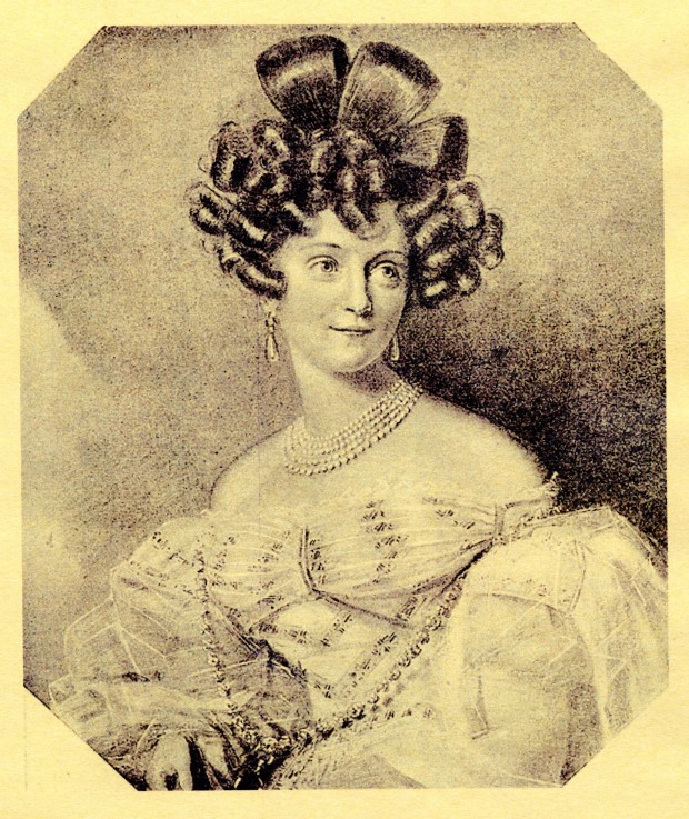 Carolyne Fürstin zu Sayn-Wittgenstein, geb. von Iwanowska (1819-1887) von Unbekannter Künstler