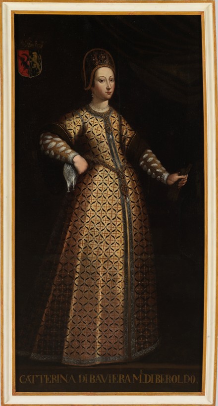 Caterina di Baviera, Frau des Beroldo di Sassonia von Unbekannter Künstler