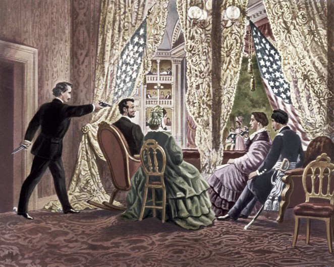 Das Attentat auf Abraham Lincoln von Unbekannter Künstler