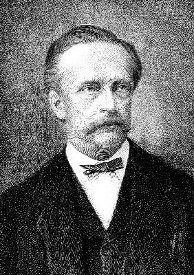 Deutscher Physiologe und Physiker Hermann von Helmholtz (1821-1894)