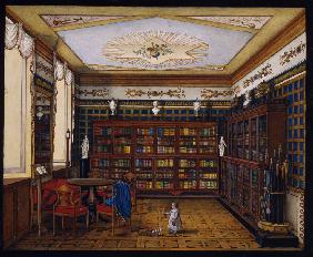 Die Bibliothek von Graf Henryk Ilinski in Romaniw 1824