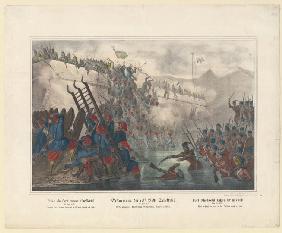 Die Erstürmung von Fort Schefketil durch die Türkische Armee im 15. November 1853
