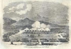 Die Hinrichtungen indischer Aufständischer durch Kanonen 1857