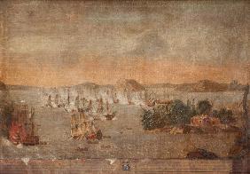 Die Seeschlacht von Hogland am 22. Juli 1713 1713
