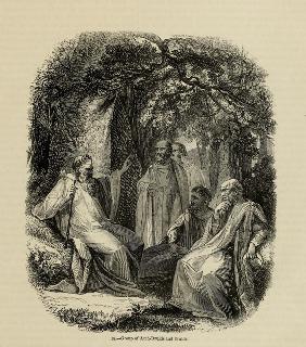 Druiden (Aus dem Buch "Old England: A Pictorial Museum") 1845