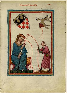 Graf Otto von Botenlauben (Darstellung im Codex Manesse)